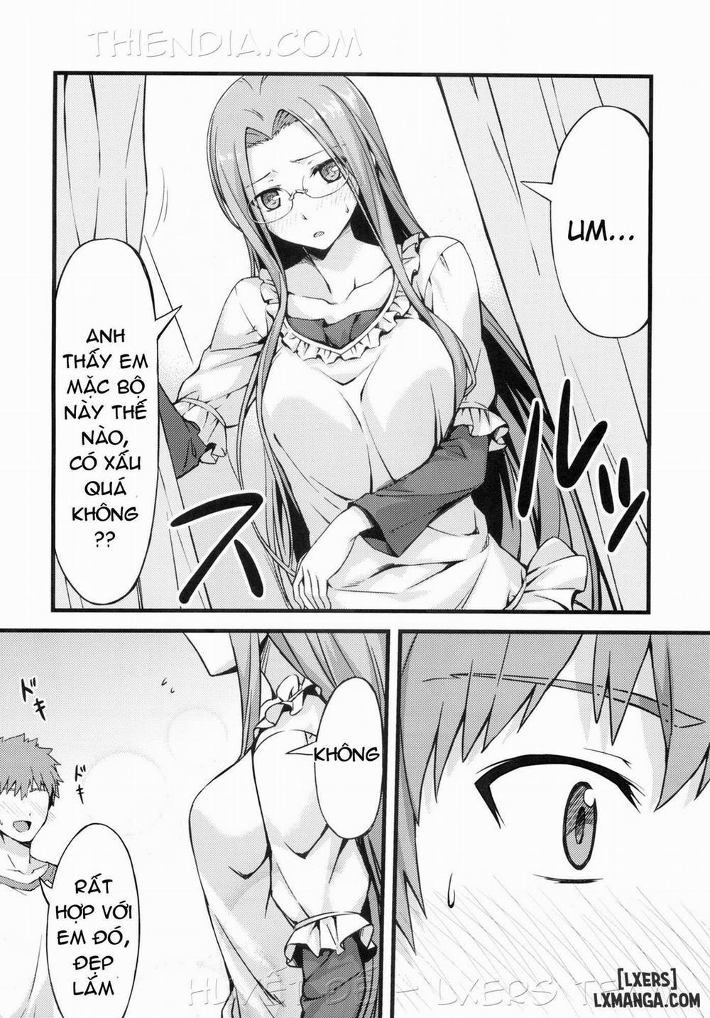 In the Dressing Room with Rider-san Oneshot trang 4