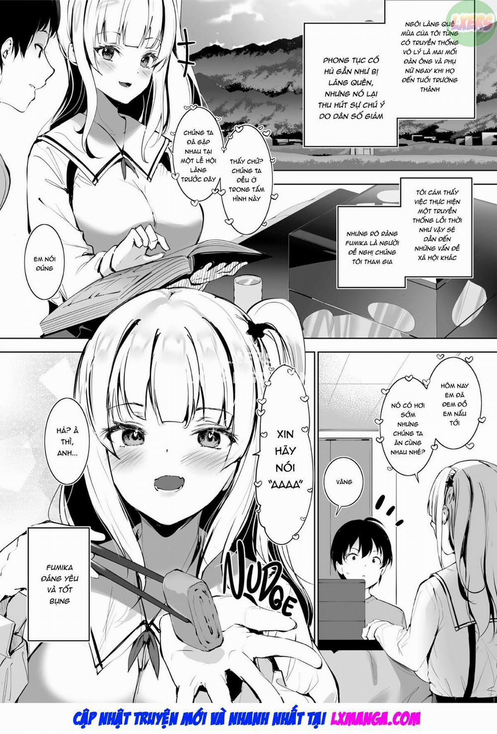 Inaka no Furui Shikitari de Namaiki Shoujo to Ikinari Kekkon suru Koto ni Natta Hanashi Oneshot trang 3
