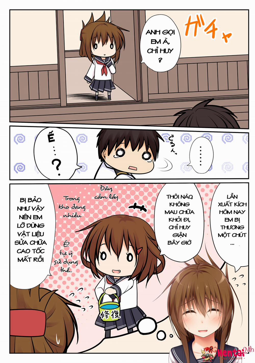 Inazuma Wa Tenshi (Kantai Collection) Oneshot trang 2