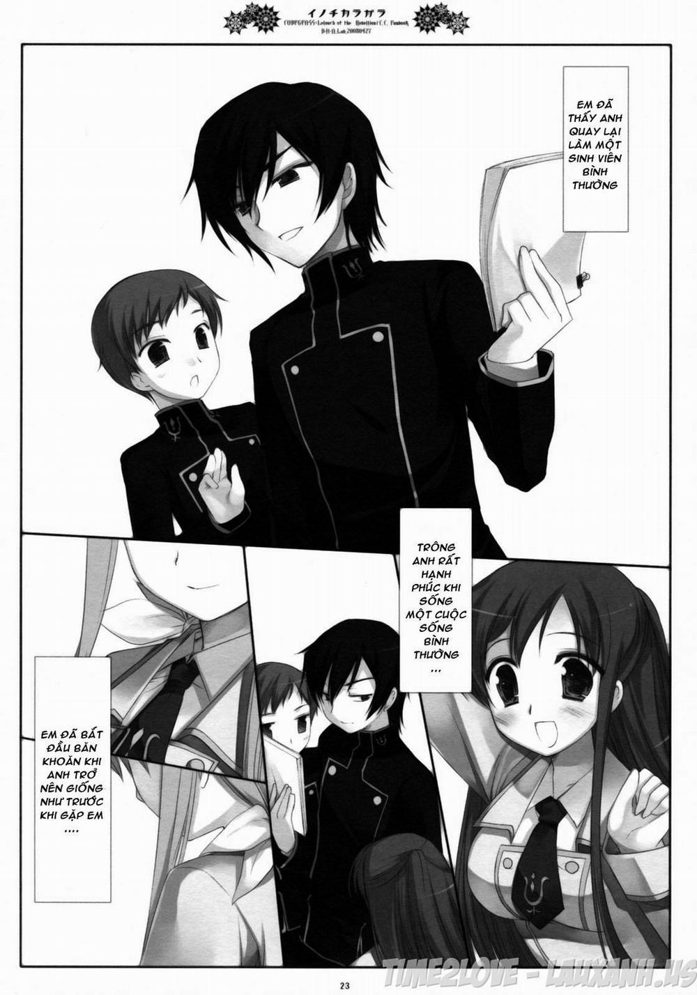 Inochikaragara (Code Geass) Oneshot trang 21