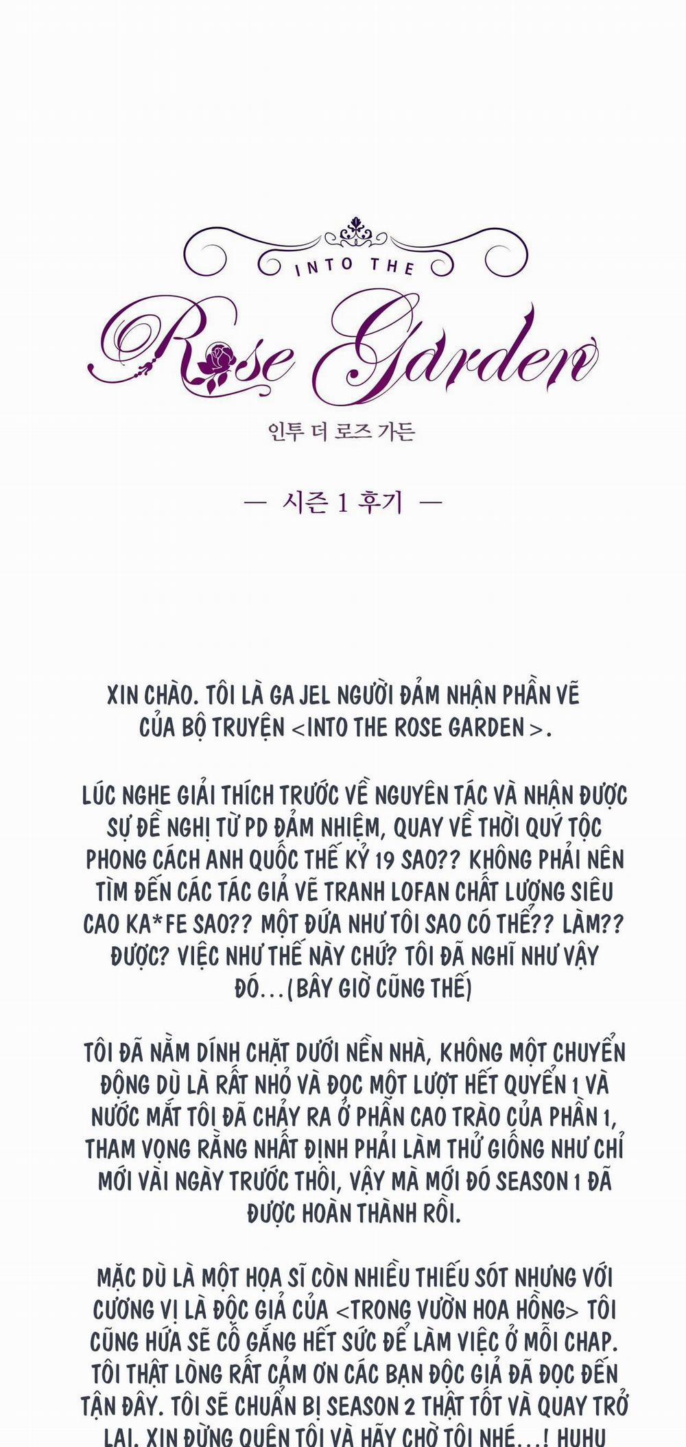 Into The Rose Garden 27 HẬU SS1 trang 1