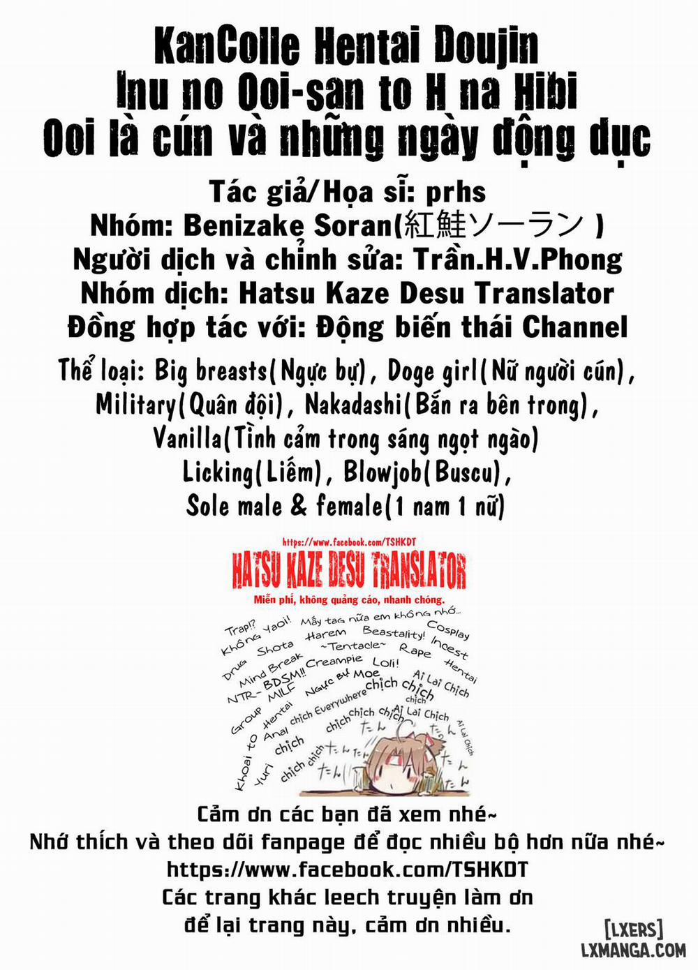Inu no Ooi-san H na Hibi Oneshot trang 22