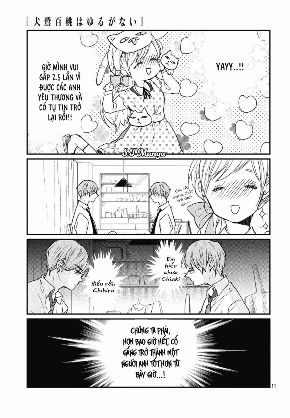 Inuwashi Momo Wa Yuruganai 3 trang 11