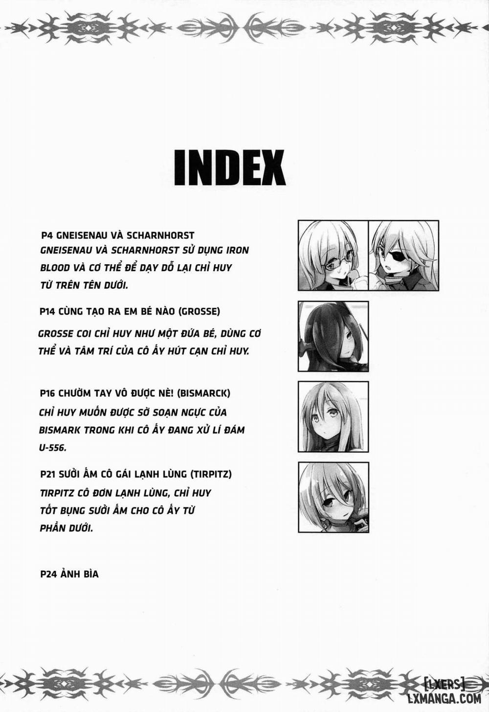 Iron-Blood Battleship and Battle Cruiser Summary Book Oneshot trang 3