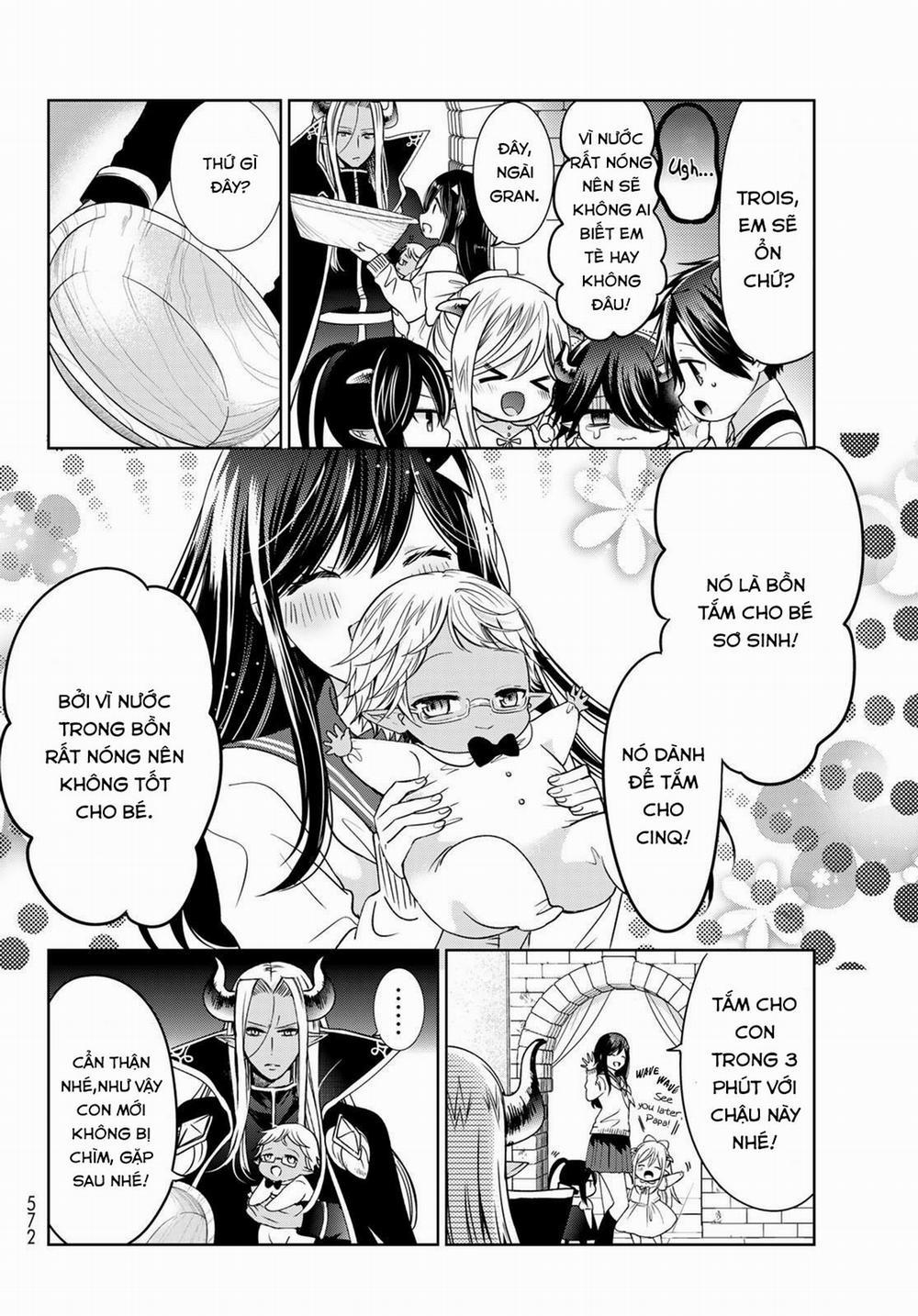 Isekai De Saikyo Mao No Kodomotachi No Mama Ni Natchaimashita 18 trang 14