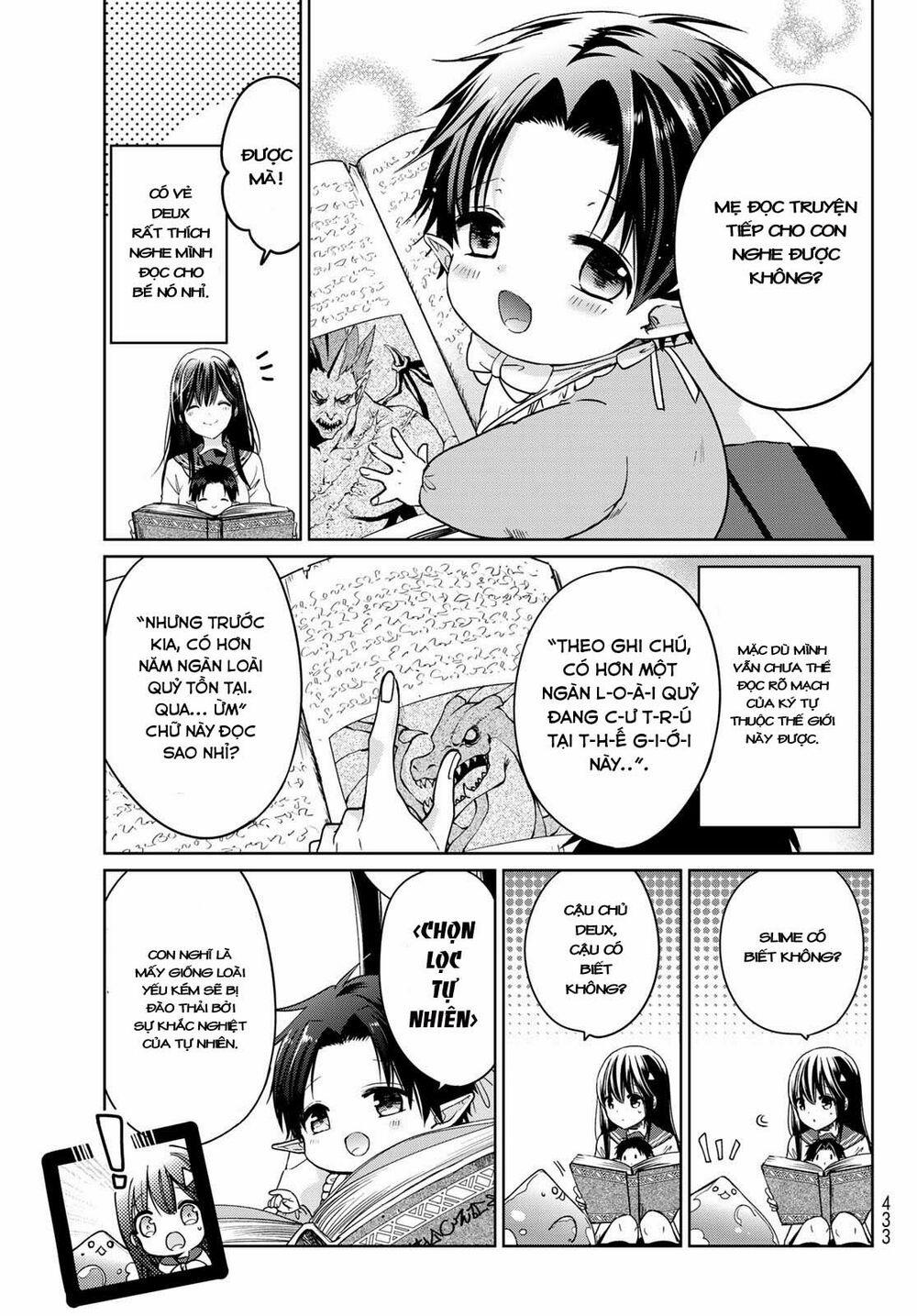 Isekai De Saikyo Mao No Kodomotachi No Mama Ni Natchaimashita 8 trang 9