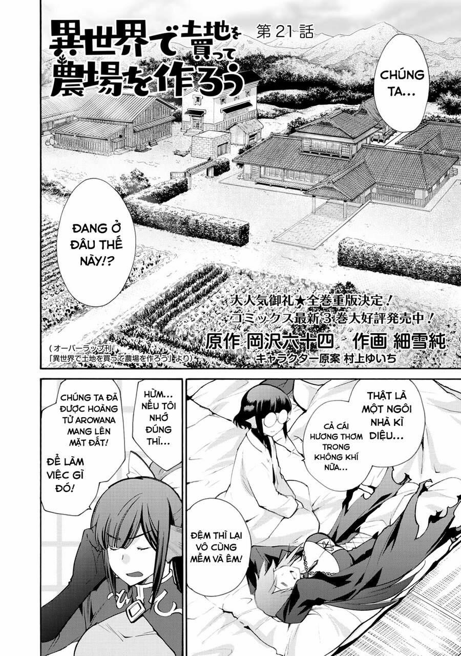 Isekai De Tochi O Katte Noujou O Tsukurou 21 trang 2