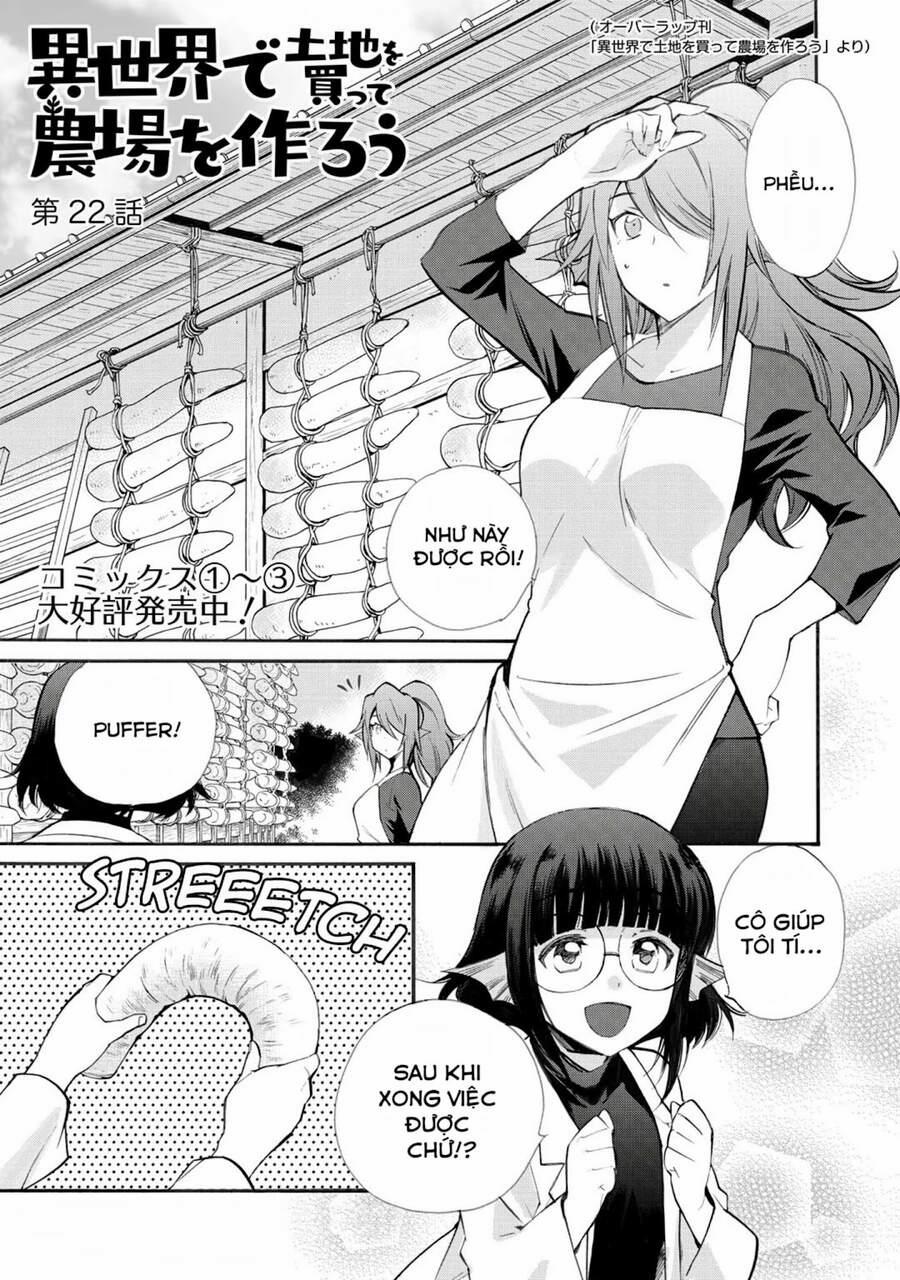 Isekai De Tochi O Katte Noujou O Tsukurou 22 trang 1