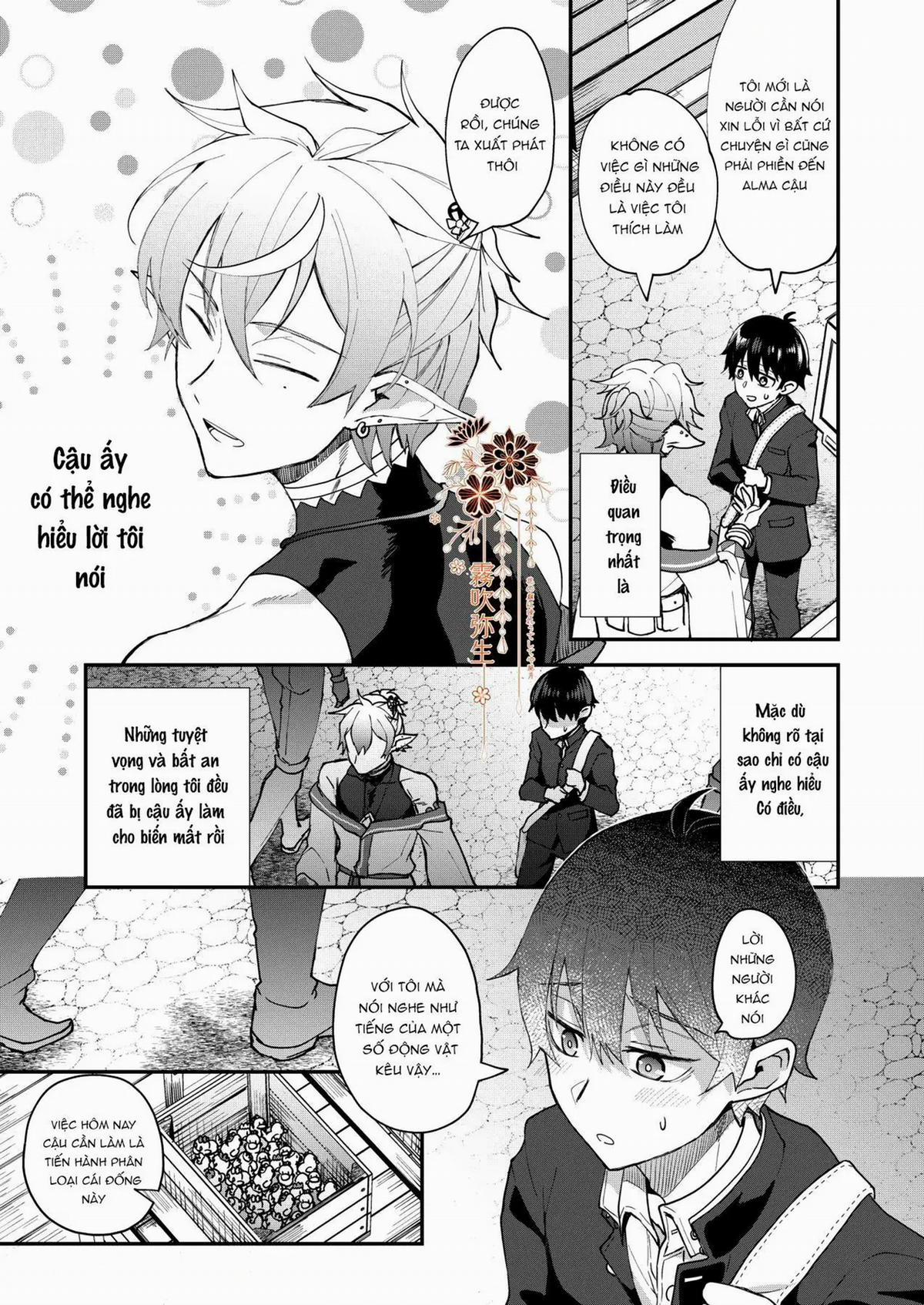 Isekai Ochi Shita Muchi Na Ore, ♂ Elf Ni (Han Kyouseiteki Ni) Metoraremashita OneShot trang 5