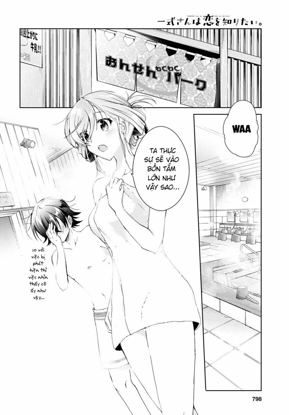 Isshiki-San Wa Koi Wo Shiritai 11 trang 3