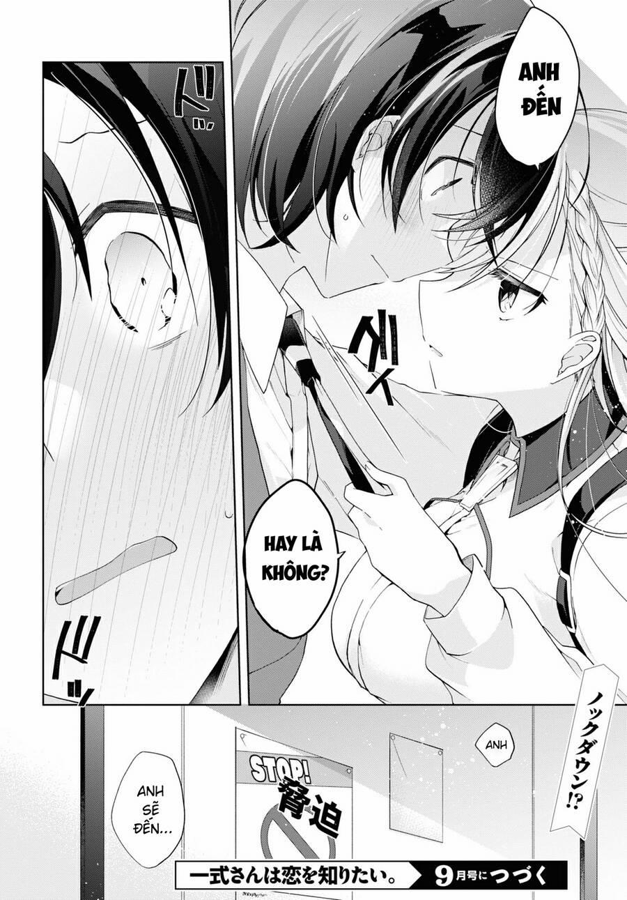 Isshiki-San Wa Koi Wo Shiritai 12 trang 22