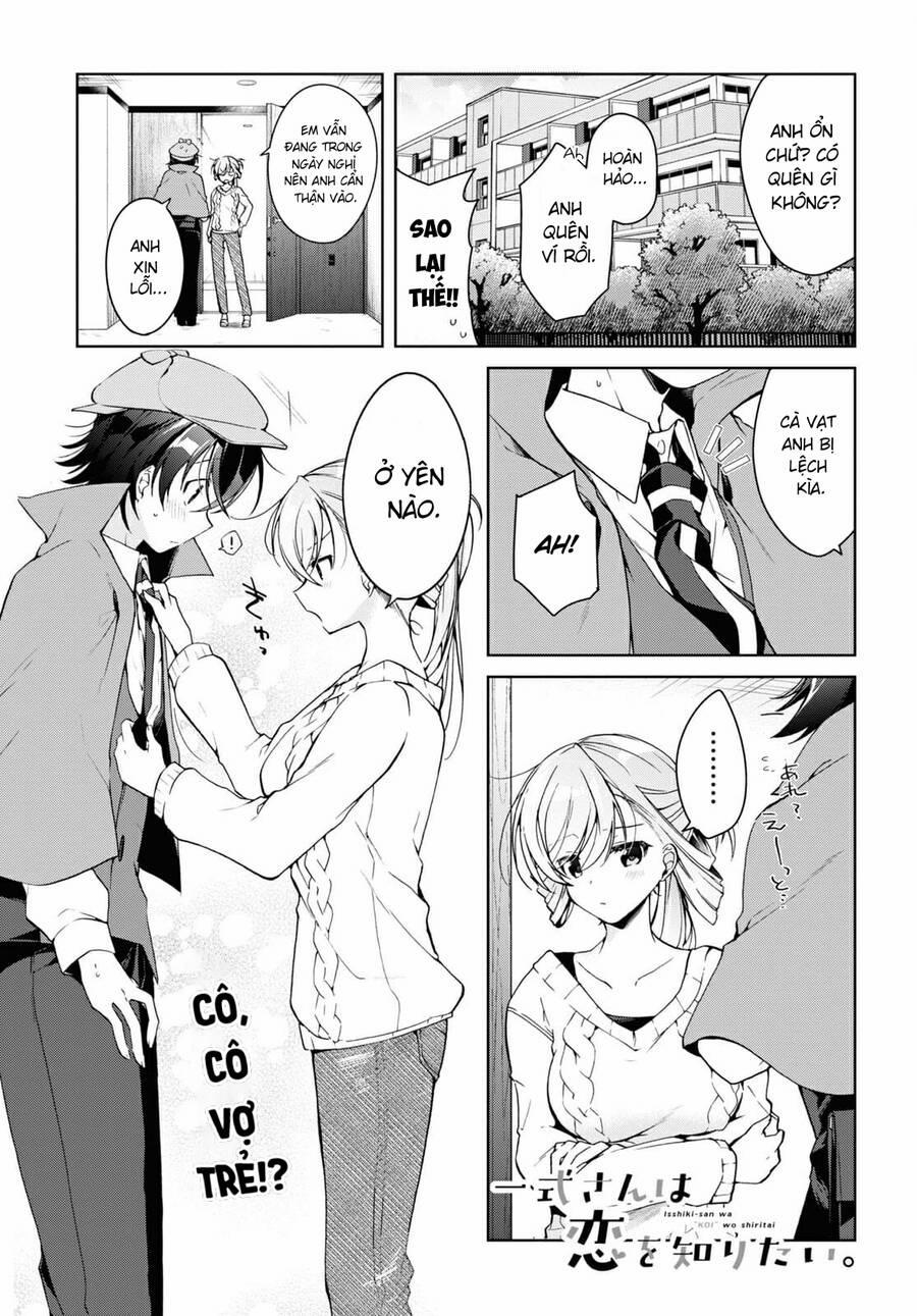 Isshiki-San Wa Koi Wo Shiritai 14 trang 1