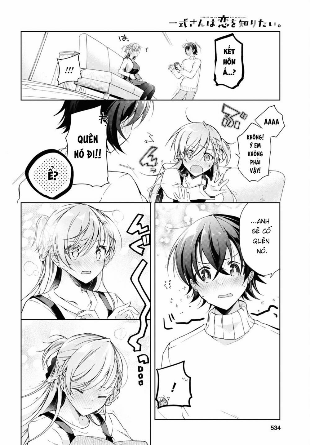 Isshiki-San Wa Koi Wo Shiritai 17 trang 21