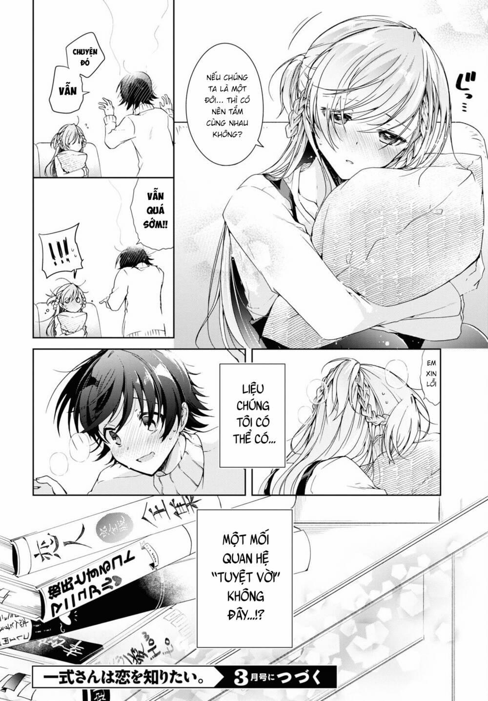 Isshiki-San Wa Koi Wo Shiritai 17 trang 23