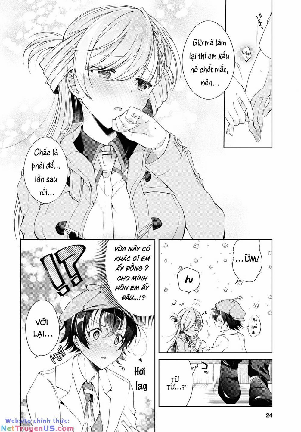 Isshiki-San Wa Koi Wo Shiritai 18 trang 10