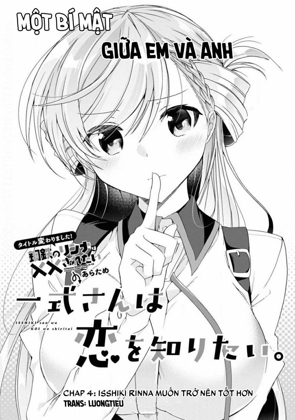 Isshiki-San Wa Koi Wo Shiritai 4 trang 5