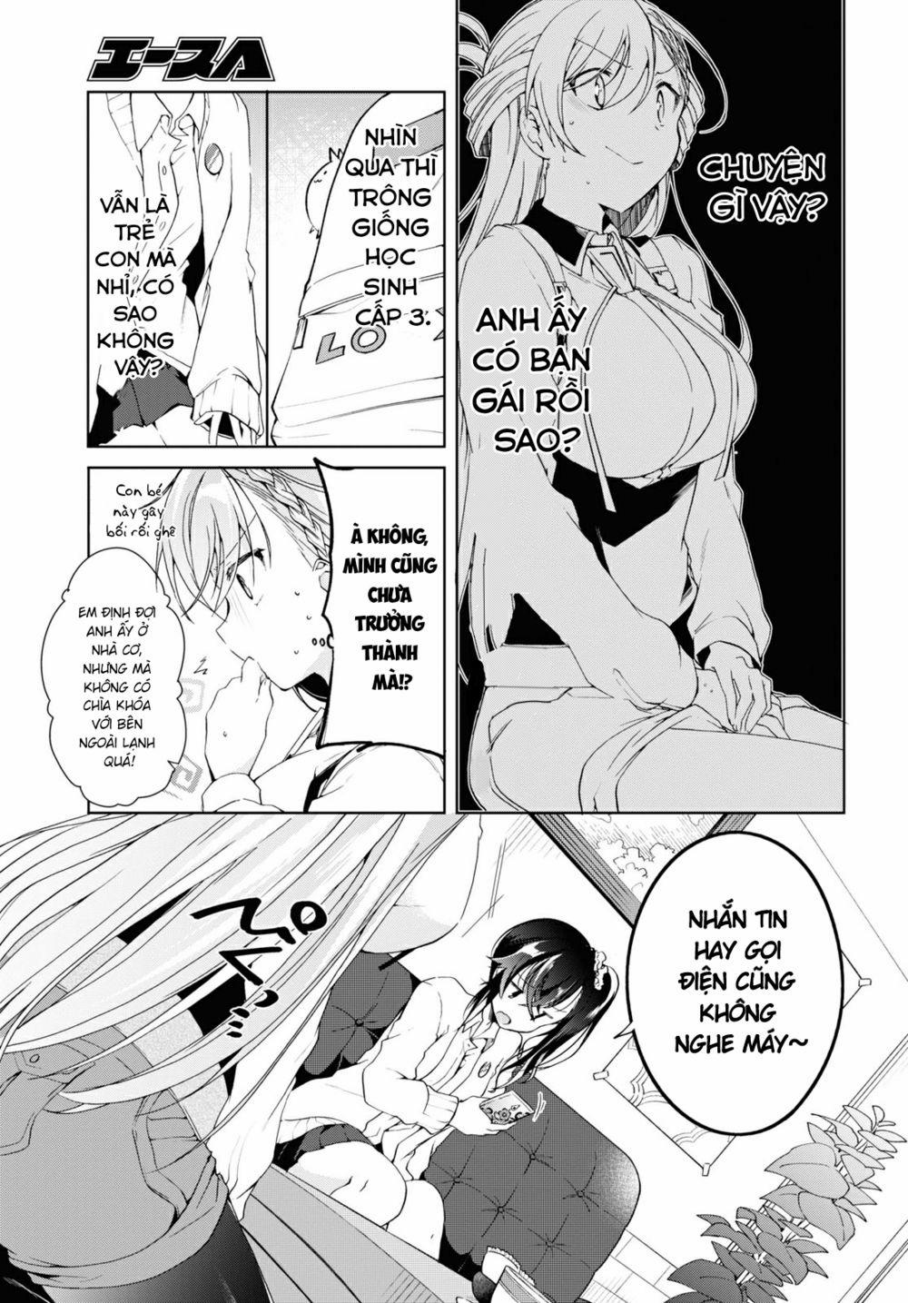 Isshiki-San Wa Koi Wo Shiritai 8 trang 12
