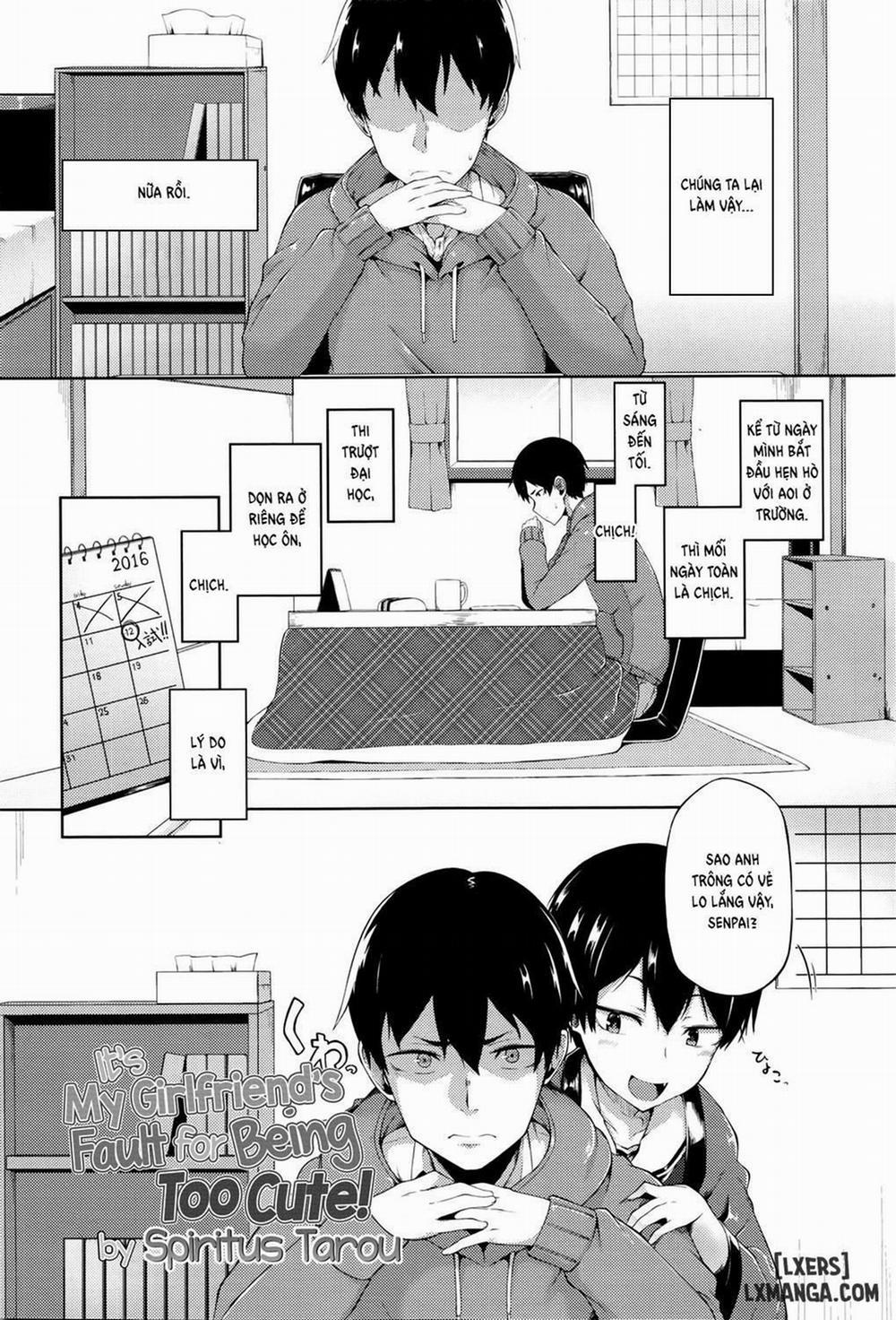It's My Girlfriend's Fault for Being Too Cute Oneshot trang 1