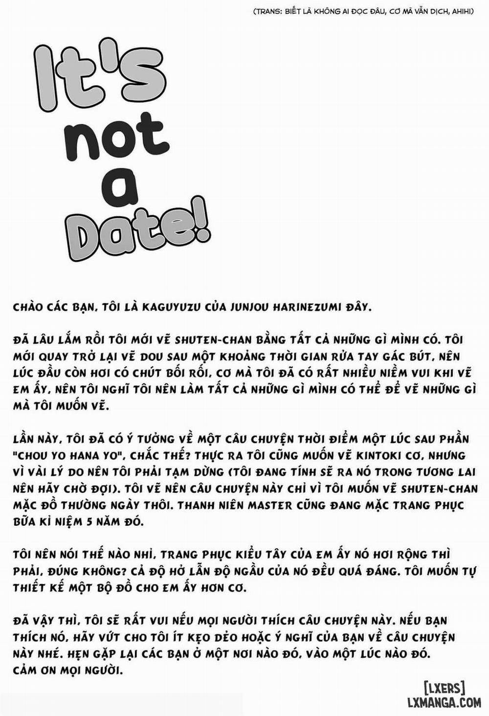 It's not a date Oneshot trang 3