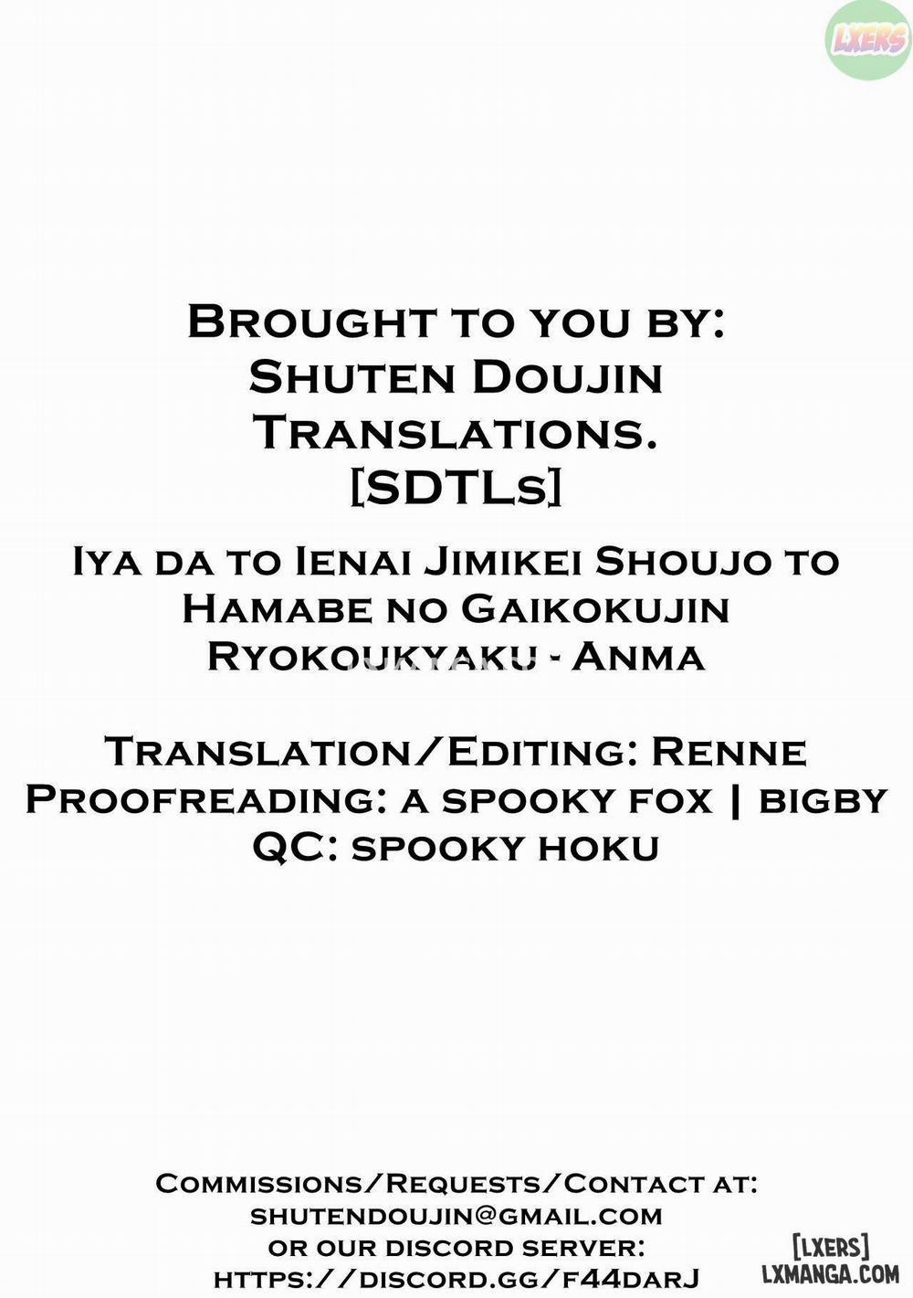 Iya da to Ienai Jimikei Shoujo to Hamabe no Gaikokujin Ryokoukyaku Oneshot trang 24