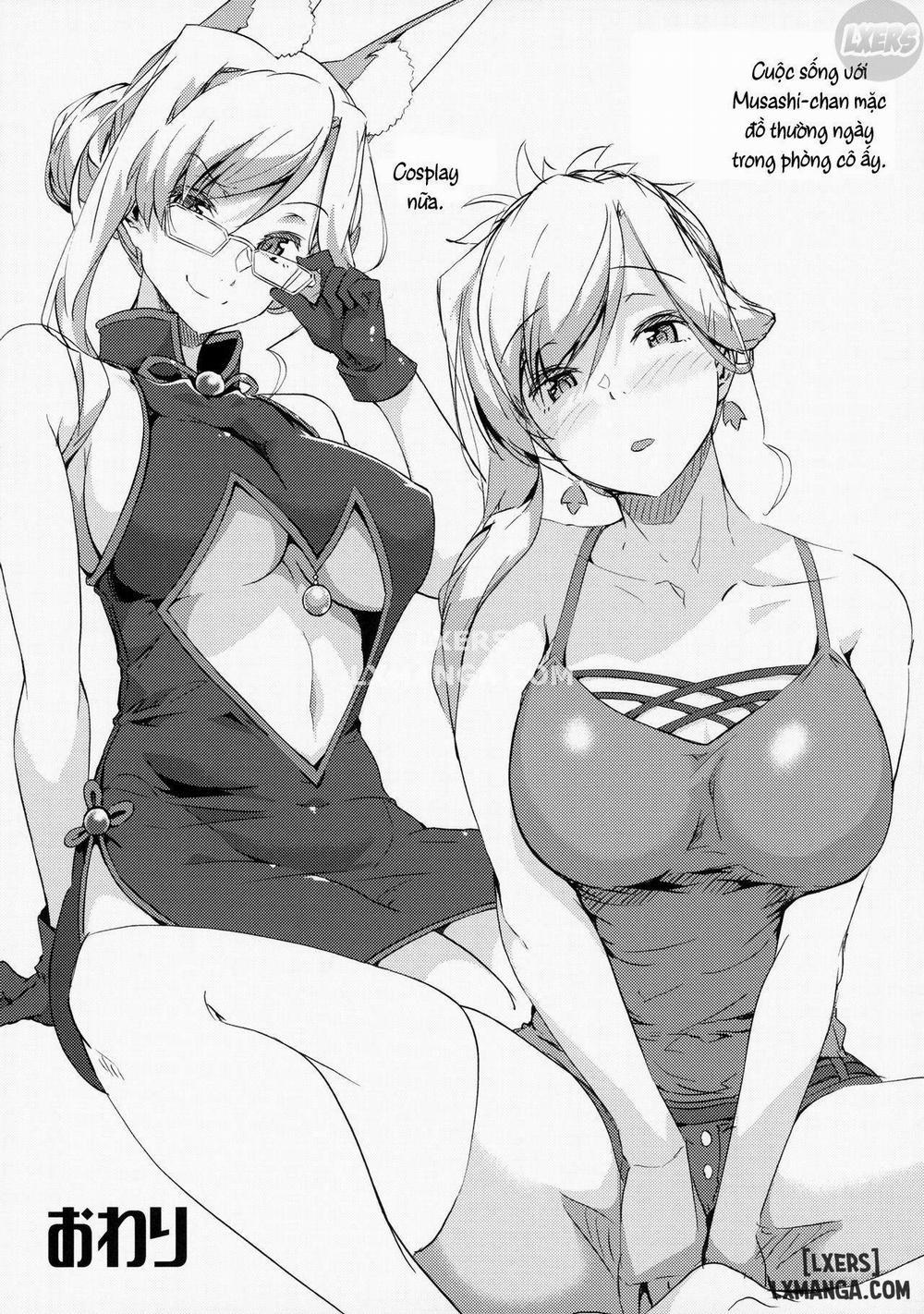 Iza Mankai! Kouhaku Yoridori Chichi Zakura Oneshot trang 26