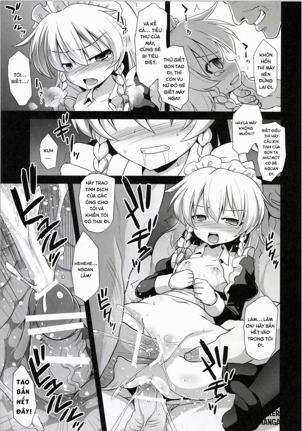 Izayoi Sakuya Sokusei Ninsin Renzoku Shussan Oneshot trang 7