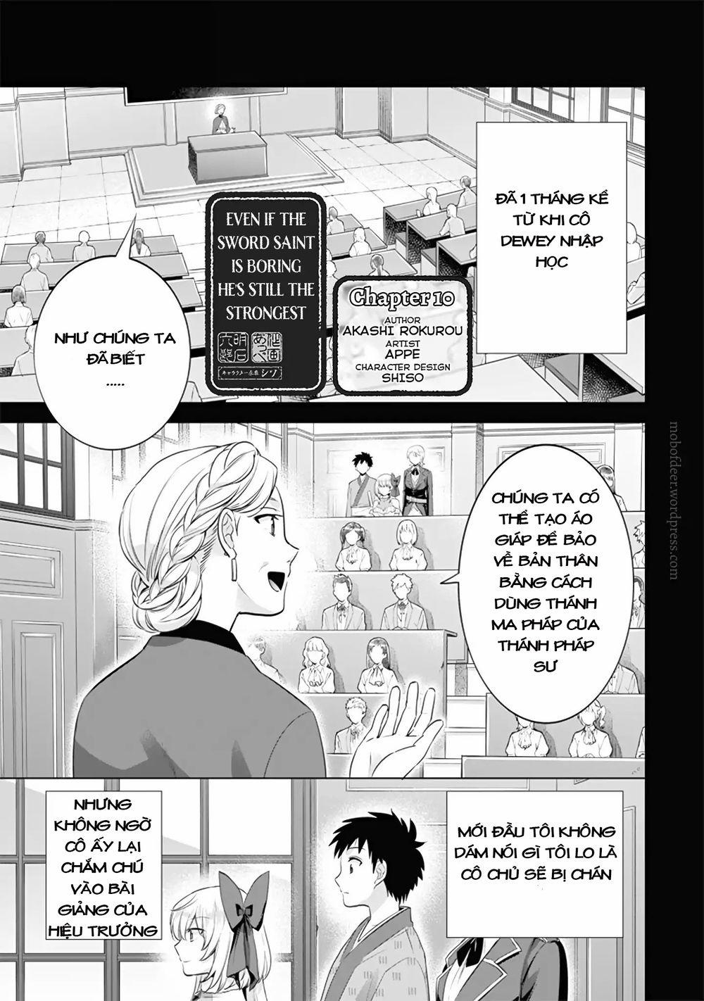 Jimi Na Kensei Wa Sore Demo Saikyou Desu 10 trang 1