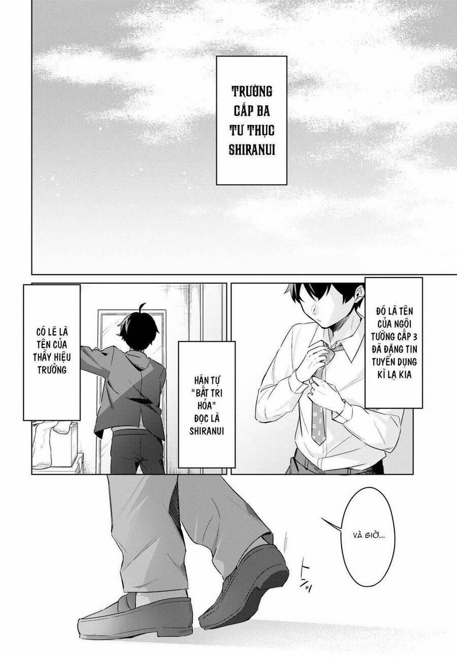 Jingai Kyoushitsu No Ningen-Girai Kyoushi: Hitoma-Sensei, Watashi-Tachi Ni Ningen O Oshiete Kuremasen Ka? 1 trang 10