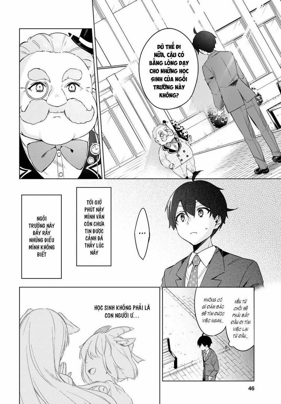 Jingai Kyoushitsu No Ningen-Girai Kyoushi: Hitoma-Sensei, Watashi-Tachi Ni Ningen O Oshiete Kuremasen Ka? 1 trang 26