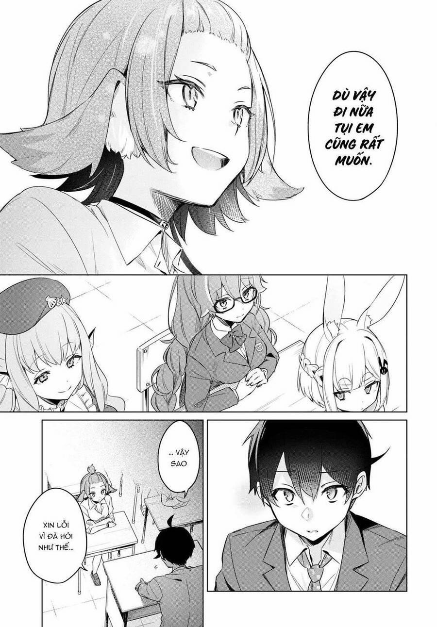 Jingai Kyoushitsu No Ningen-Girai Kyoushi: Hitoma-Sensei, Watashi-Tachi Ni Ningen O Oshiete Kuremasen Ka? 1 trang 36