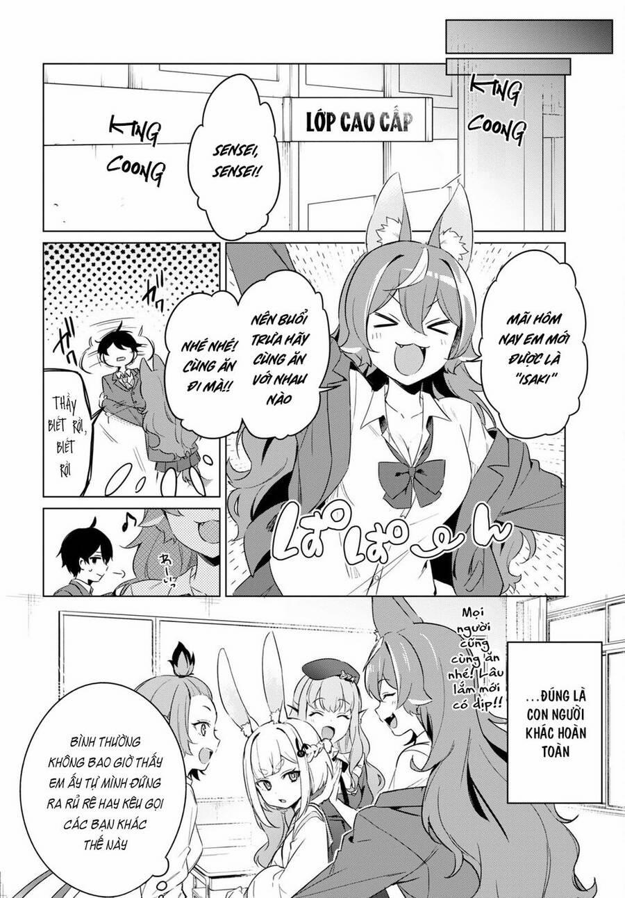 Jingai Kyoushitsu No Ningen-Girai Kyoushi: Hitoma-Sensei, Watashi-Tachi Ni Ningen O Oshiete Kuremasen Ka? 3 trang 12