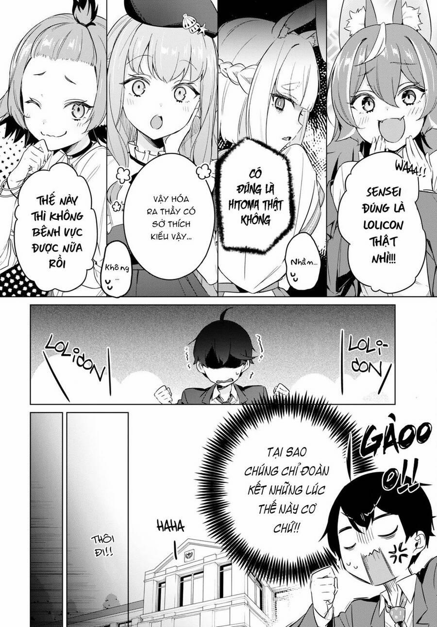 Jingai Kyoushitsu No Ningen-Girai Kyoushi: Hitoma-Sensei, Watashi-Tachi Ni Ningen O Oshiete Kuremasen Ka? 3 trang 18