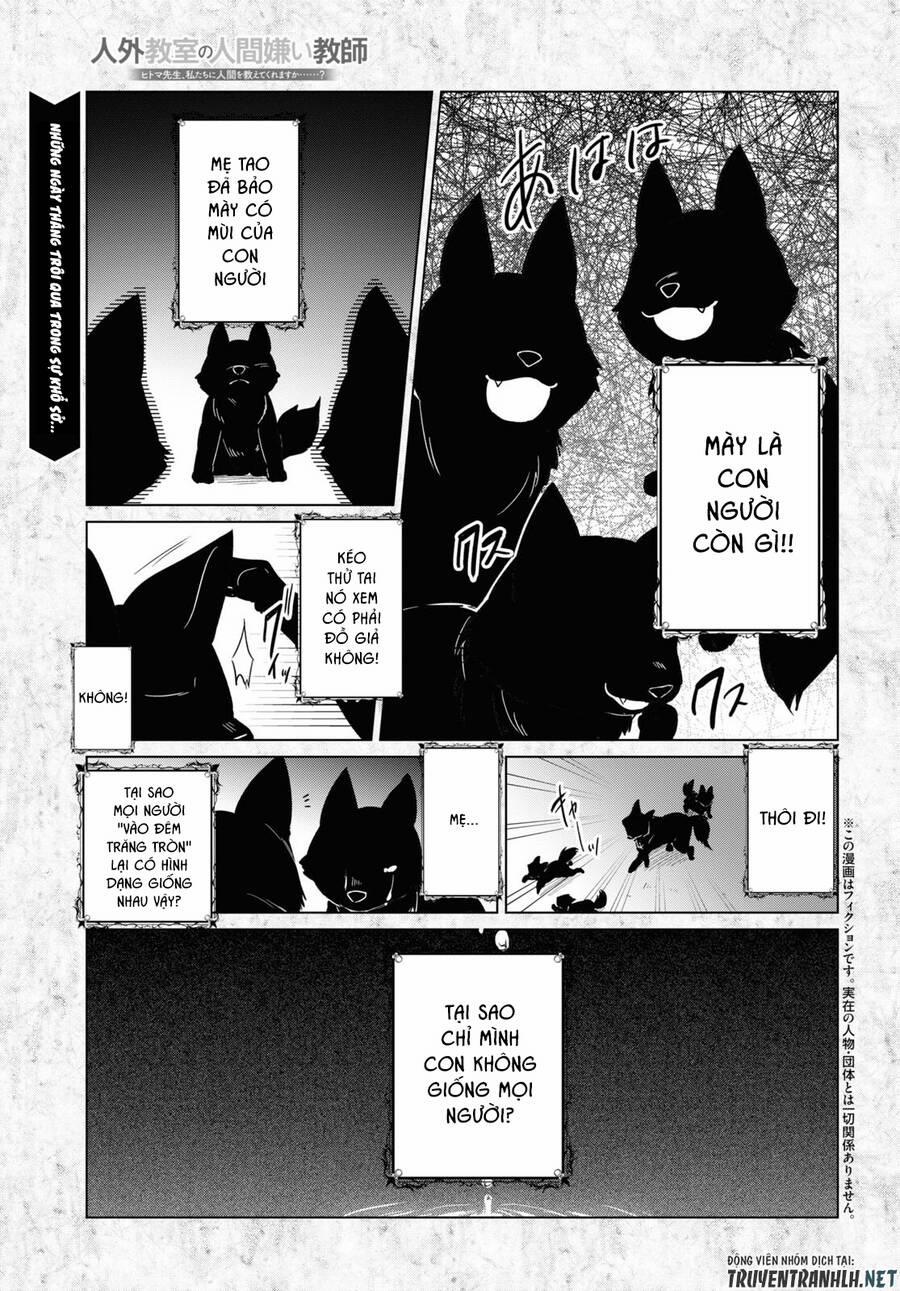 Jingai Kyoushitsu No Ningen-Girai Kyoushi: Hitoma-Sensei, Watashi-Tachi Ni Ningen O Oshiete Kuremasen Ka? 4 trang 1