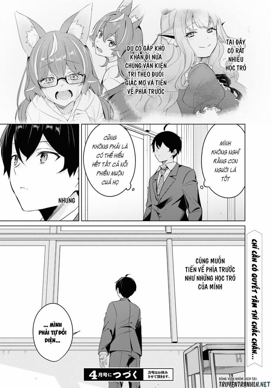 Jingai Kyoushitsu No Ningen-Girai Kyoushi: Hitoma-Sensei, Watashi-Tachi Ni Ningen O Oshiete Kuremasen Ka? 4 trang 28