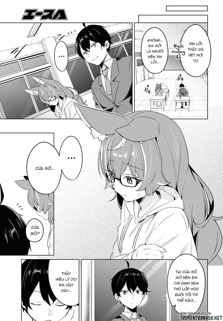 Jingai Kyoushitsu No Ningen-Girai Kyoushi: Hitoma-Sensei, Watashi-Tachi Ni Ningen O Oshiete Kuremasen Ka? 4 trang 9