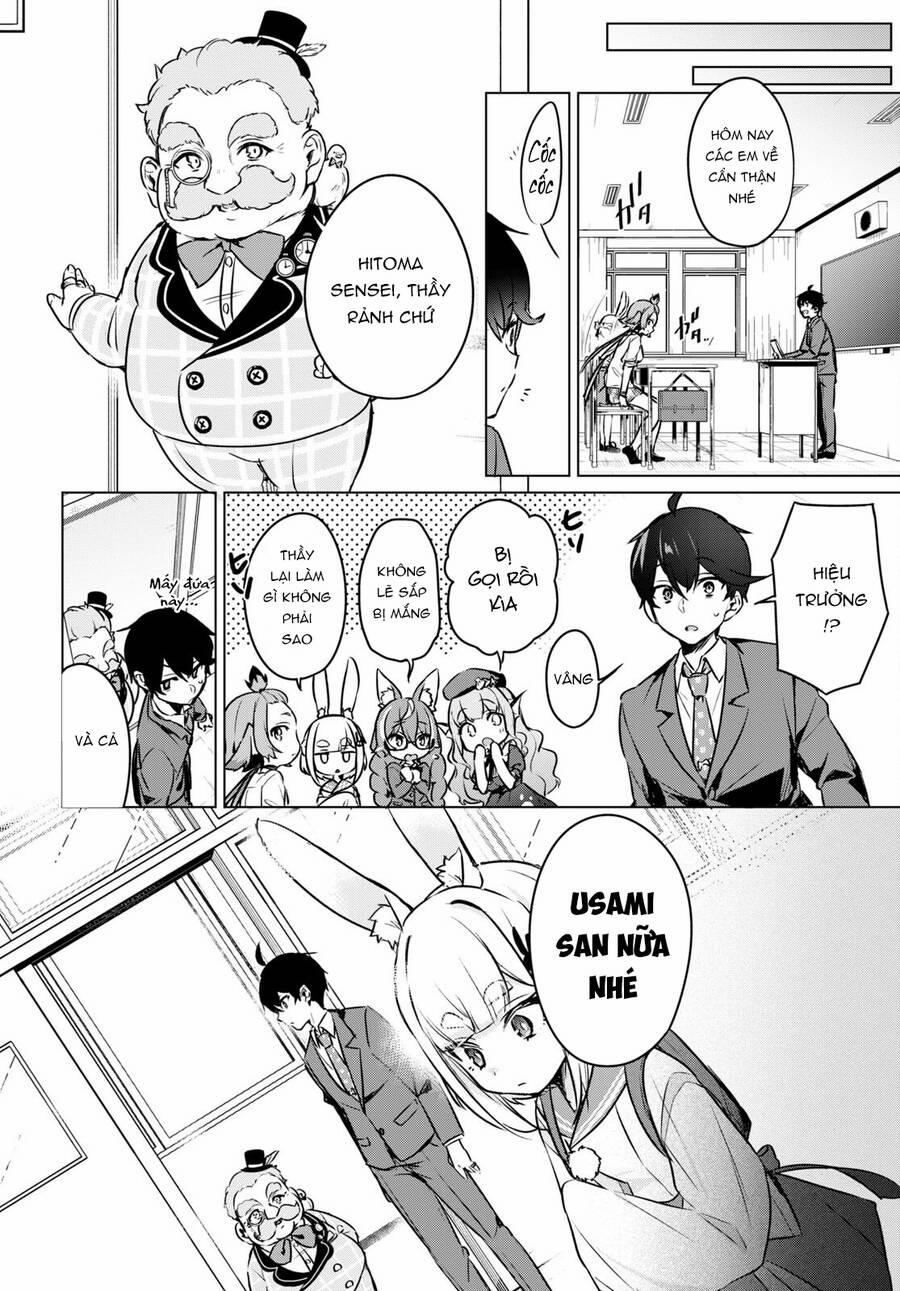 Jingai Kyoushitsu No Ningen-Girai Kyoushi: Hitoma-Sensei, Watashi-Tachi Ni Ningen O Oshiete Kuremasen Ka? 6 trang 5