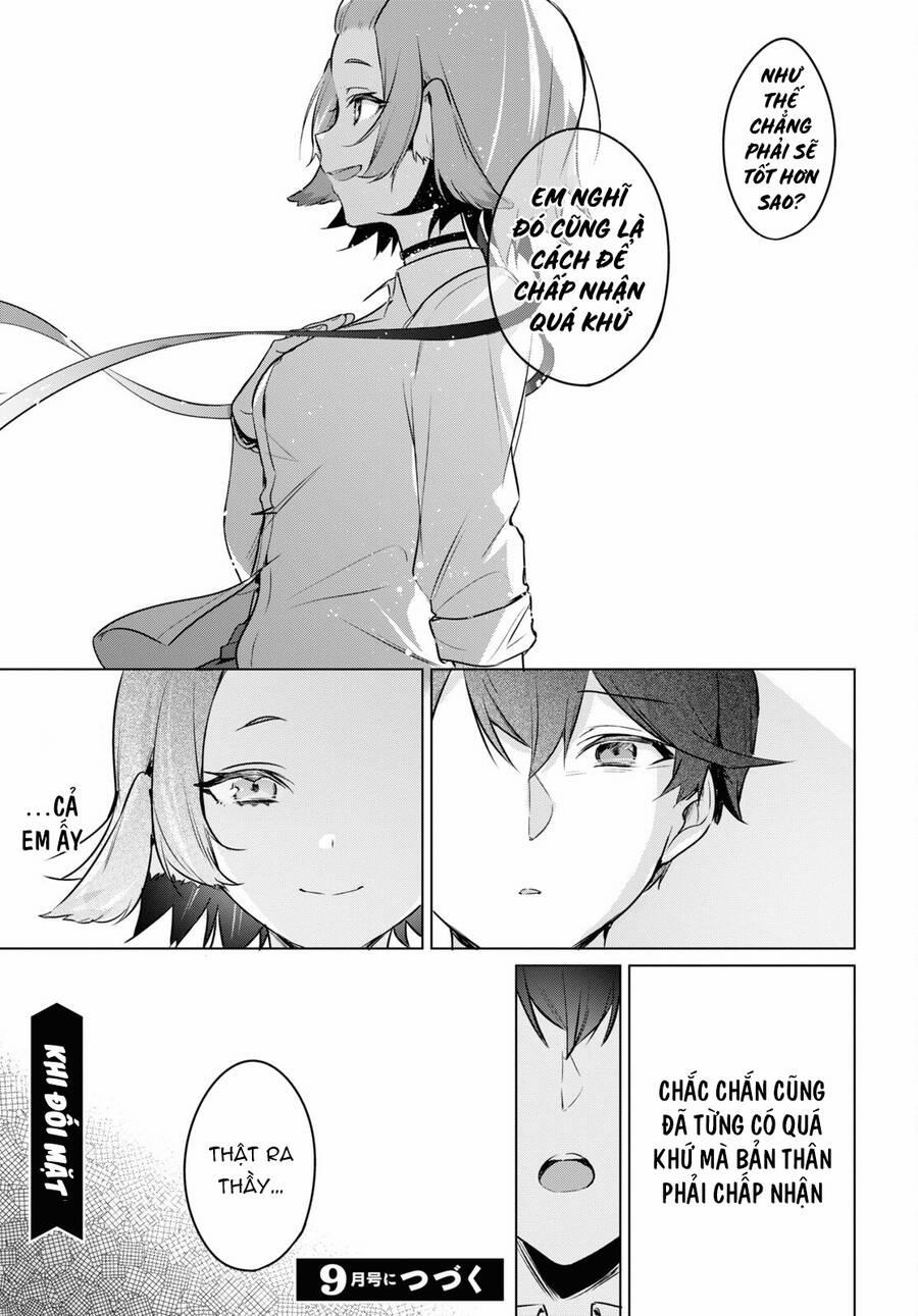 Jingai Kyoushitsu No Ningen-Girai Kyoushi: Hitoma-Sensei, Watashi-Tachi Ni Ningen O Oshiete Kuremasen Ka? 9 trang 21