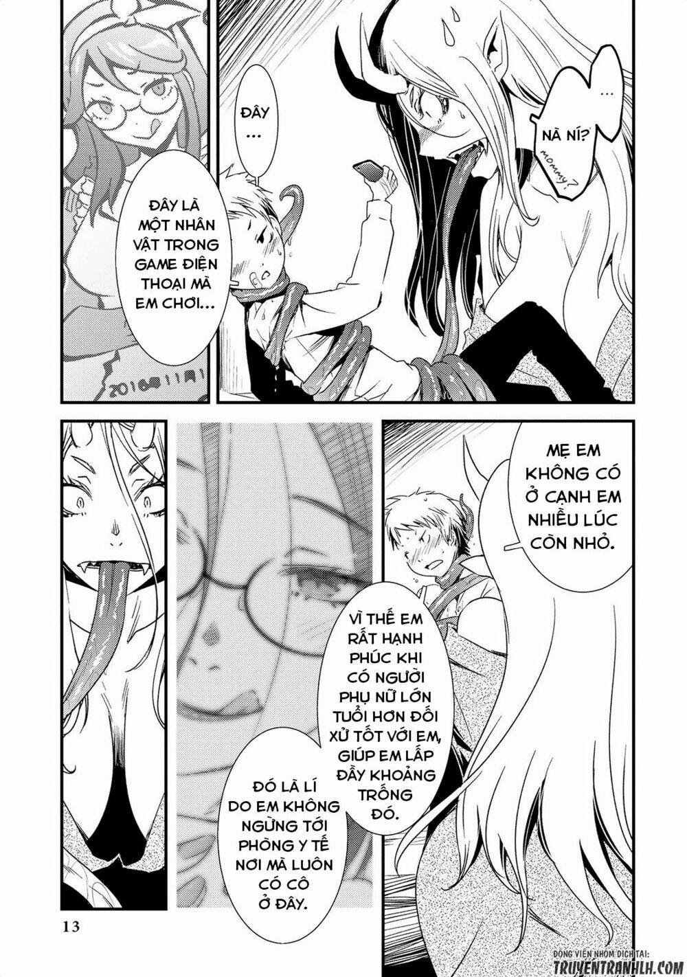 Jingai No Yome To Icha Icha Suru - Anthology Comic Manga 0 Trái tim khép chặt của Yamanba-sensei trang 12