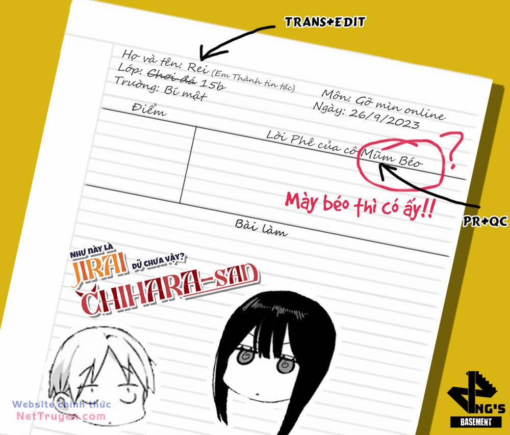 Jirai Nandesuka? Chihara-San 62 trang 9