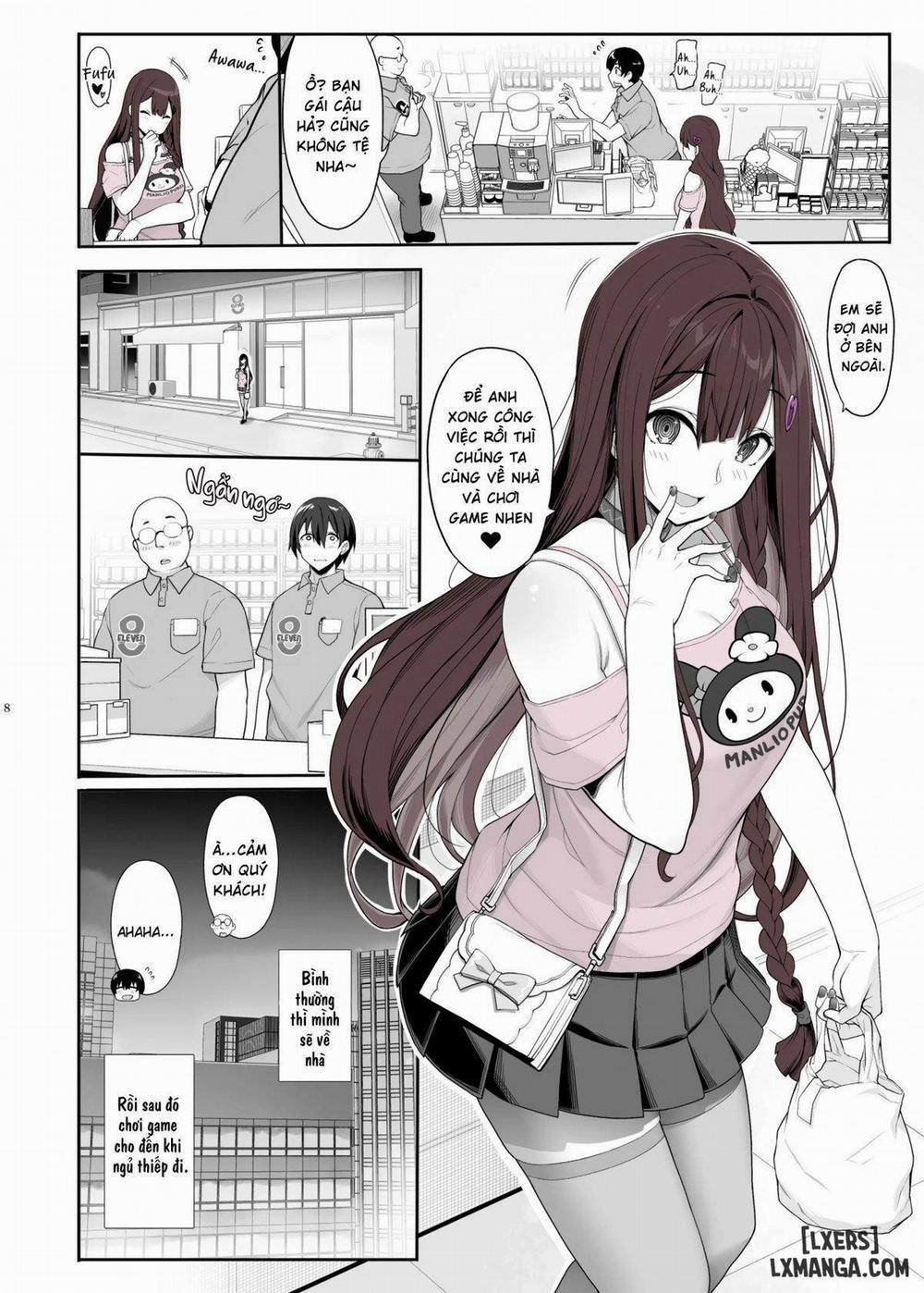 Jiraikei Joshi wa Ie Totsu shite game Shinagara H mo Shitai Oneshot trang 8