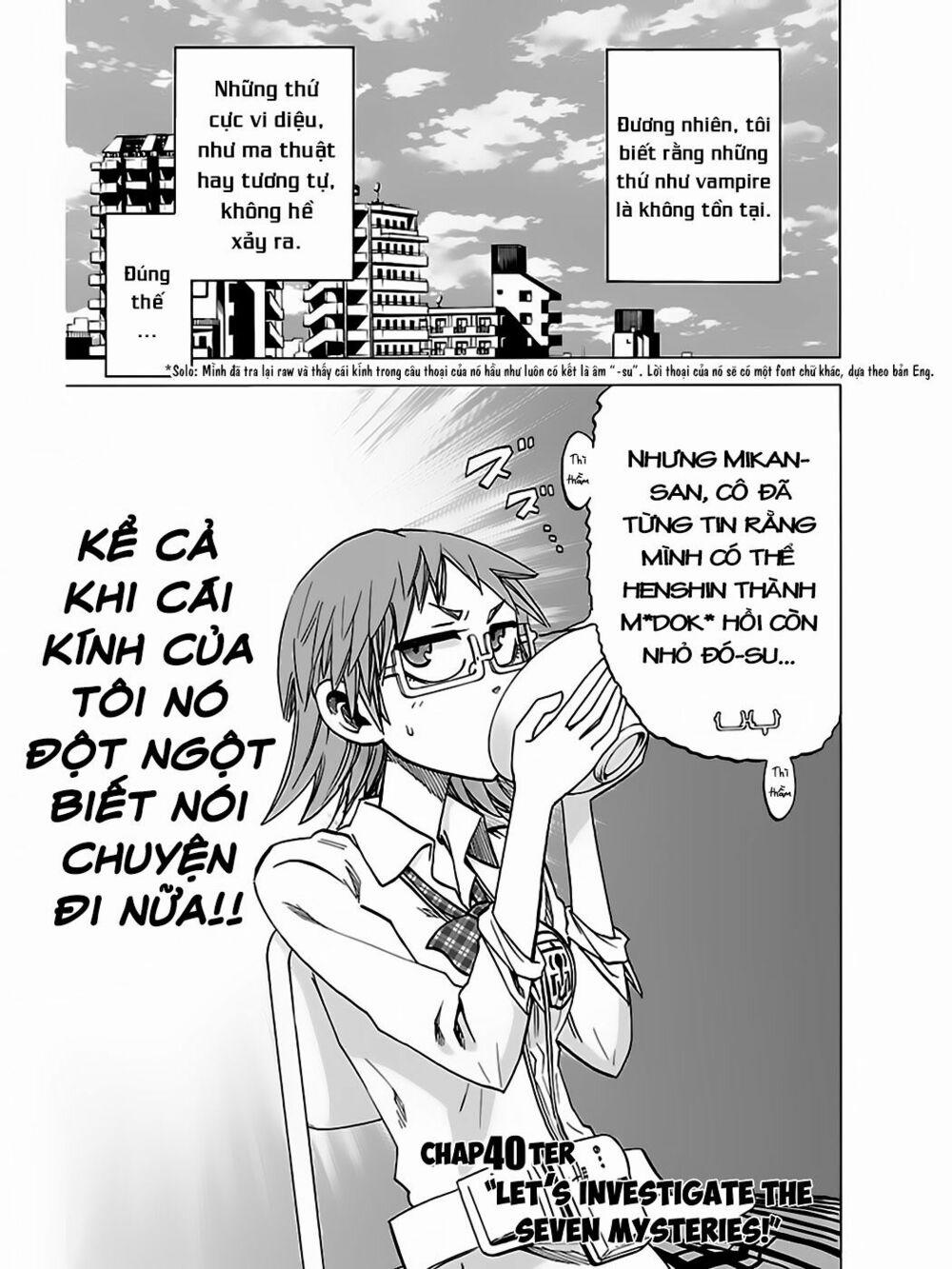 Jitsu Wa Watashi Wa Information 0 Hãy điều tra Bảy bí ẩn trường học nào!! trang 3