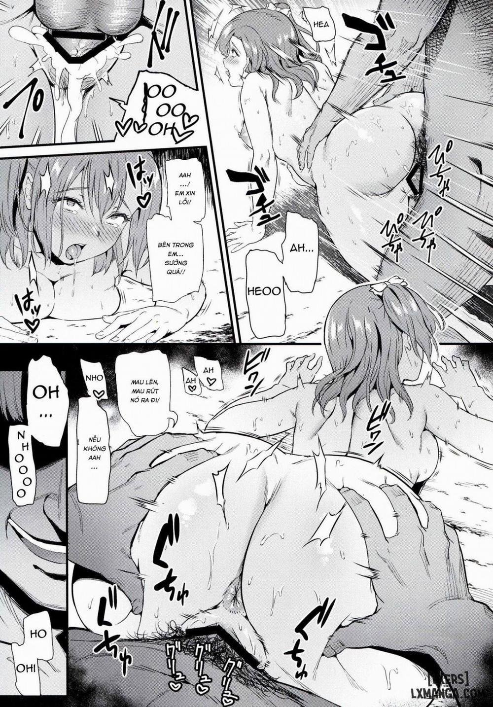 Joshidaisei Kosaka Honoka no YariCir Jikenbo Oneshot trang 21