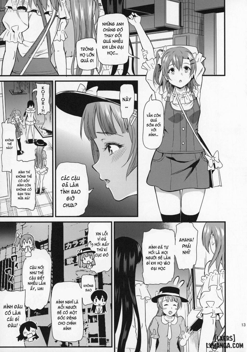 Joshidaisei Minami Kotori no YariCir Jikenbo 2 trang 11