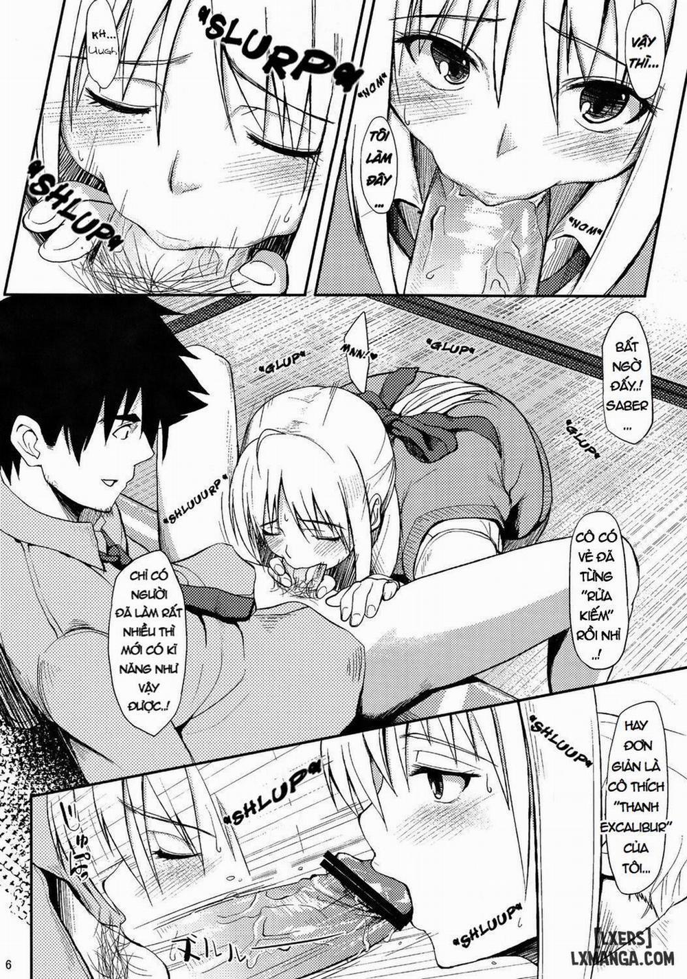 Joshikou Saber Oneshot trang 4