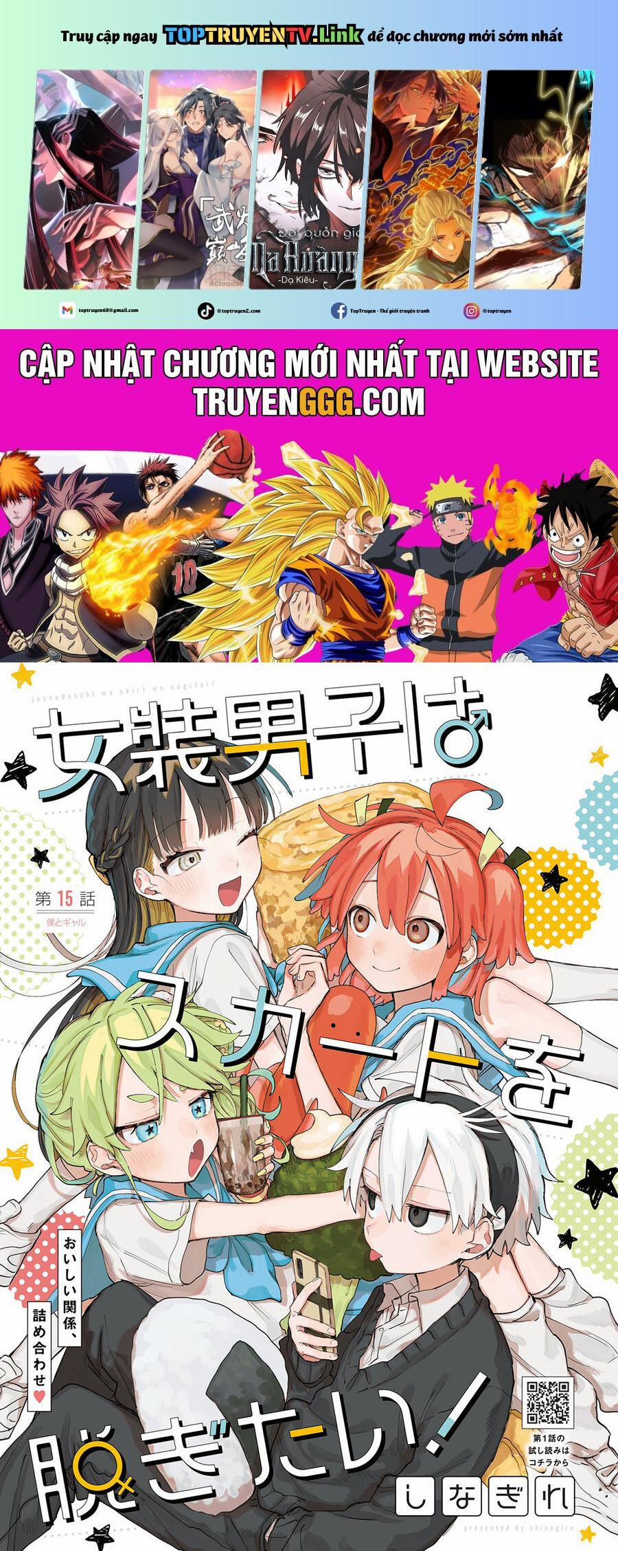 Josou Danshi Wa Skirt O Nugitai 15 trang 0