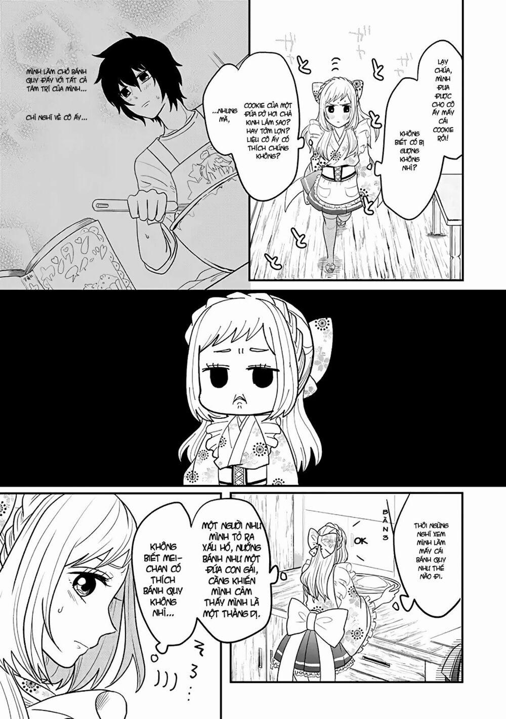 Josou Shite Mendoukusai Koto Ni Natteru Nekura To Yankee No Ryou Kataomoi 1 trang 3