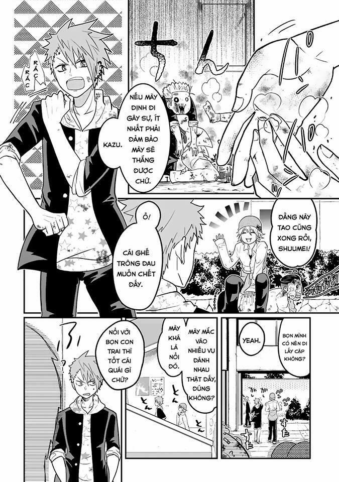 Josou Shite Mendoukusai Koto Ni Natteru Nekura To Yankee No Ryou Kataomoi 2 trang 1