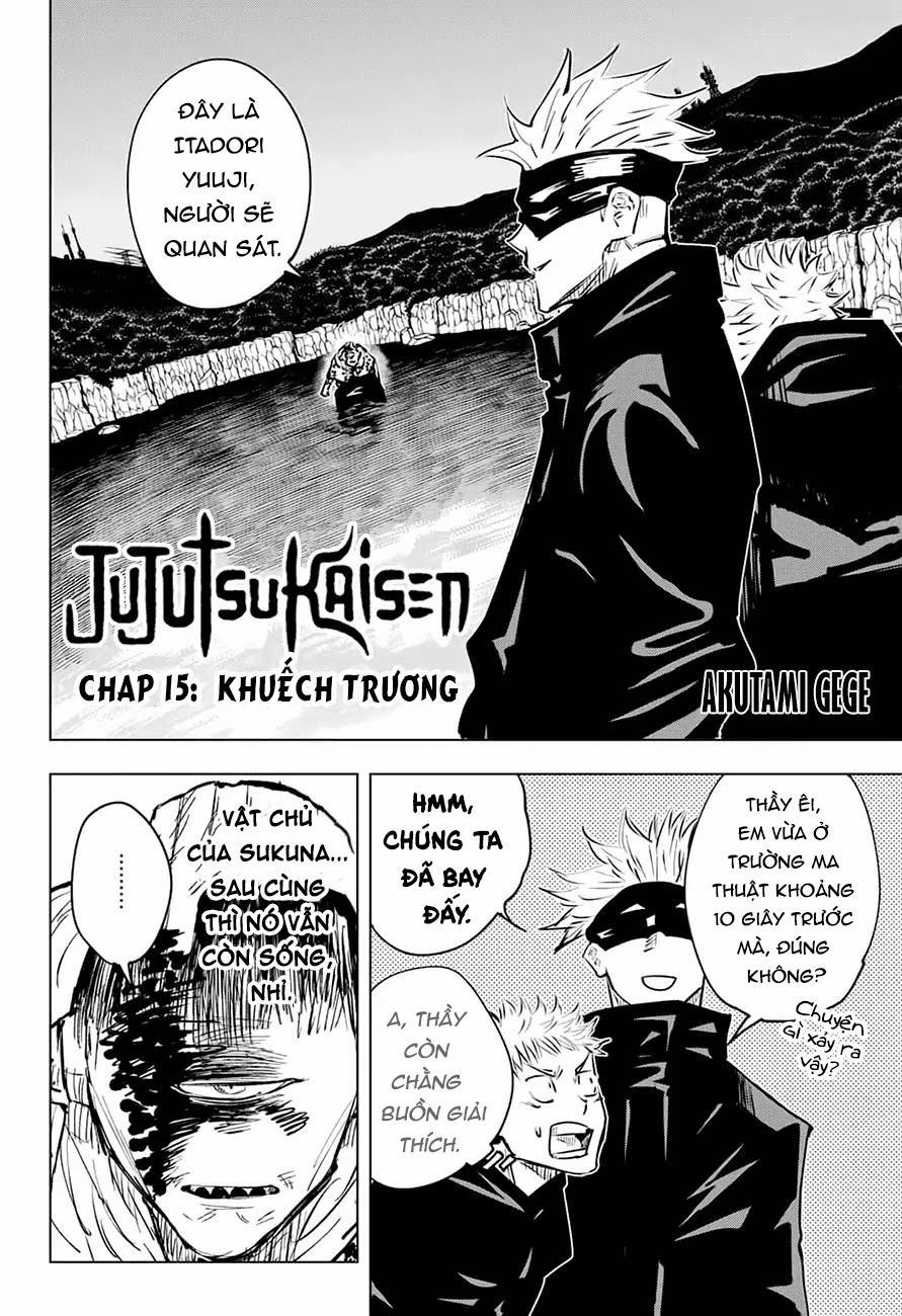 Jujutsu Kaisen - Chú Thuật Hồi Chiến 15 trang 5
