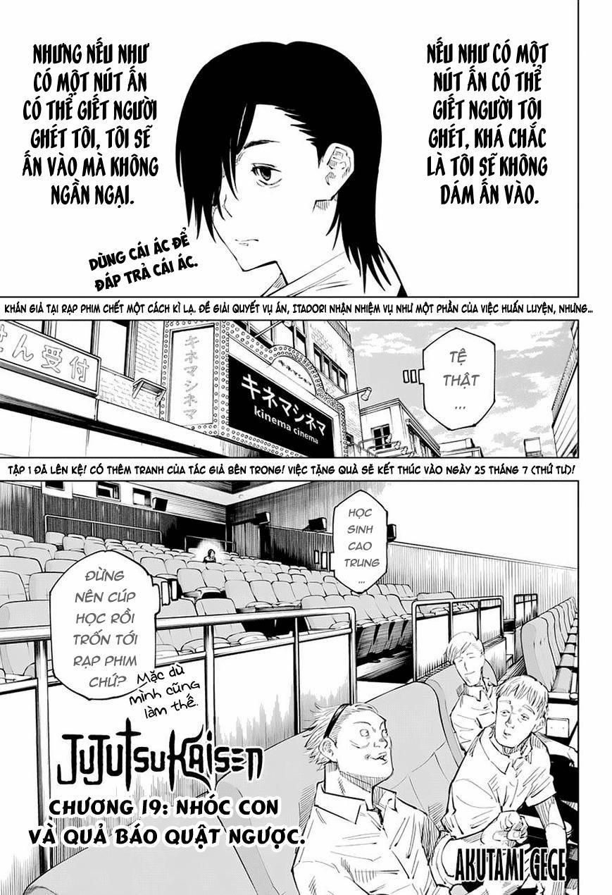 Jujutsu Kaisen - Chú Thuật Hồi Chiến 19 trang 2