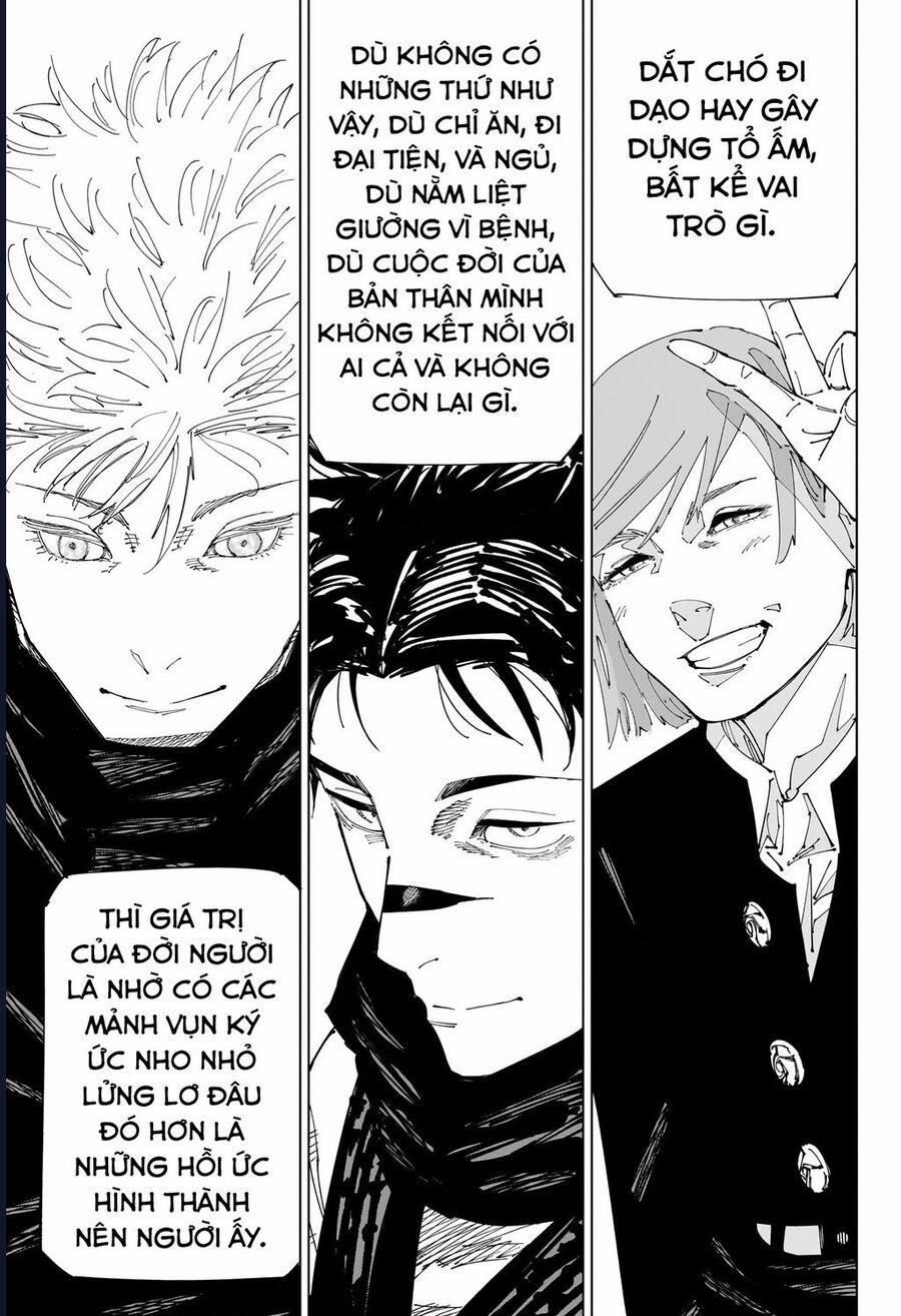 Jujutsu Kaisen - Chú Thuật Hồi Chiến 265 trang 14